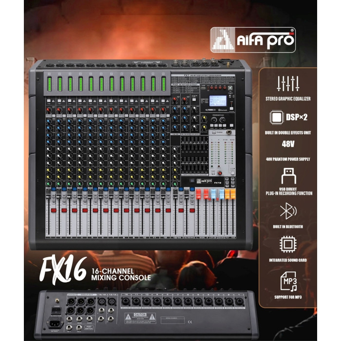 AifaPro FX16 16 Channel Mixing Console